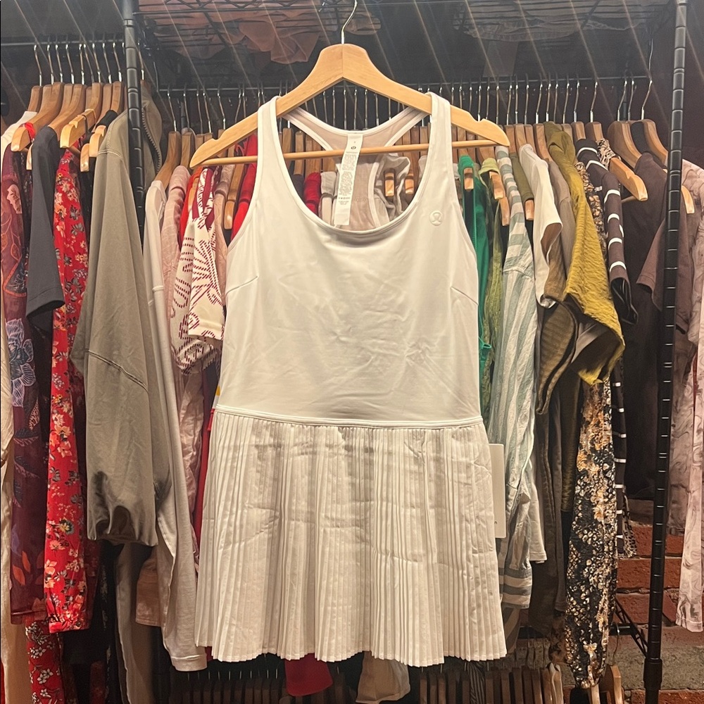 Lululemon Athletica White Mini Dress